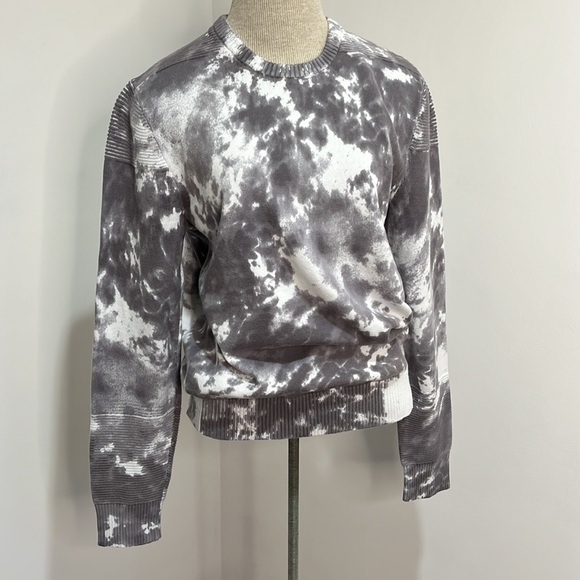 INC International Concepts Gray Tie-Dye Sweater - Picture 2 of 16